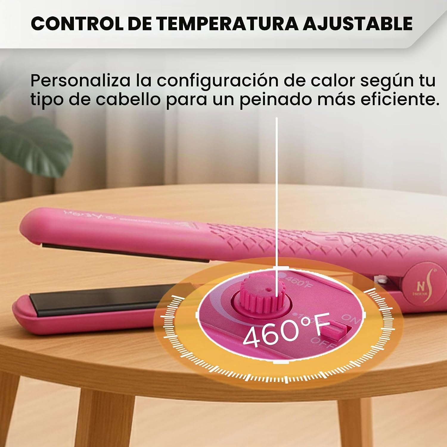 Plancha alisadora Herstyler. Plancha de cerámica Colorful Seasons,...