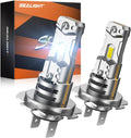 SEALIGHT H7 Bombilla LED para faros delanteros, 44,000 lm 6500 K, s...