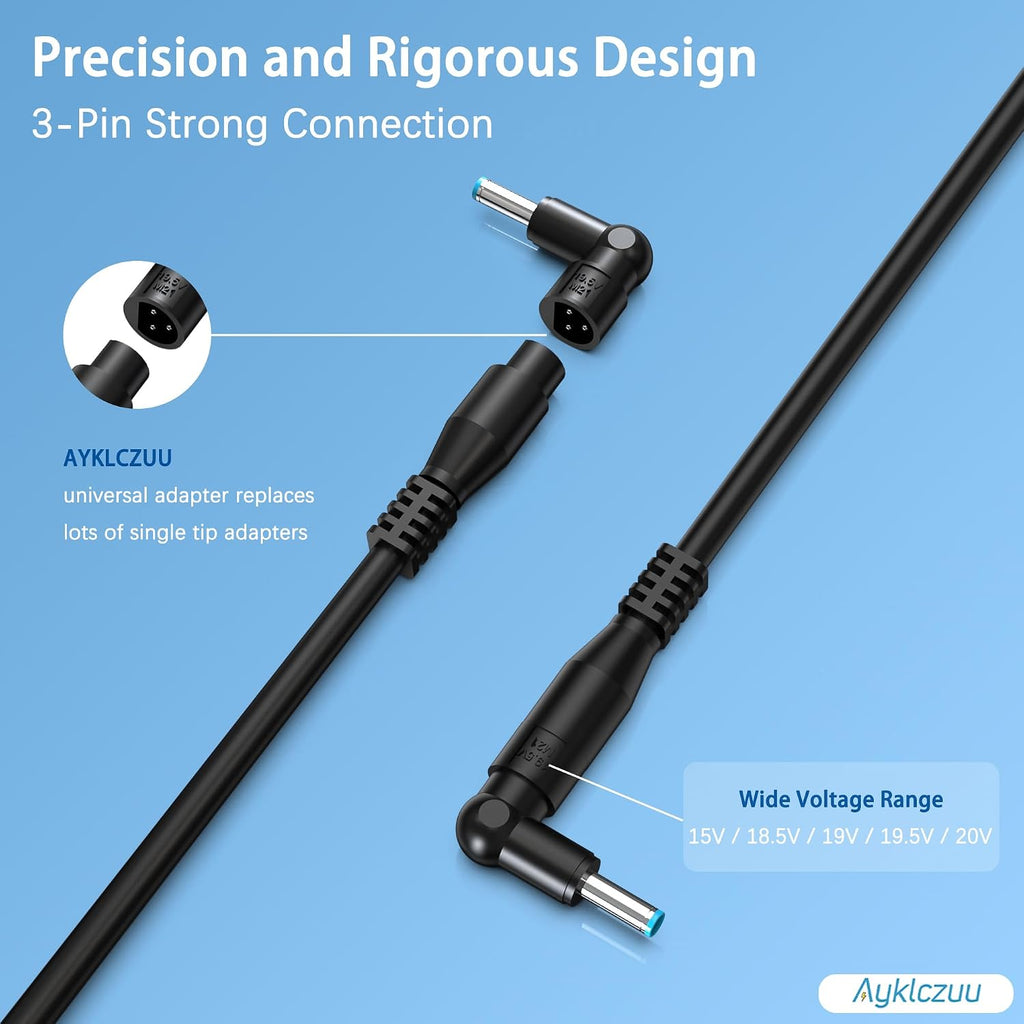AYKLCZUU Adaptador de cargador universal de 90 W para HP Dell Acer...