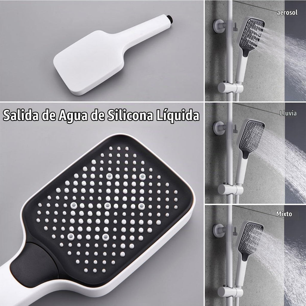 BEITH Sistema de ducha termostático, juego de grifo de ducha de 4 t...