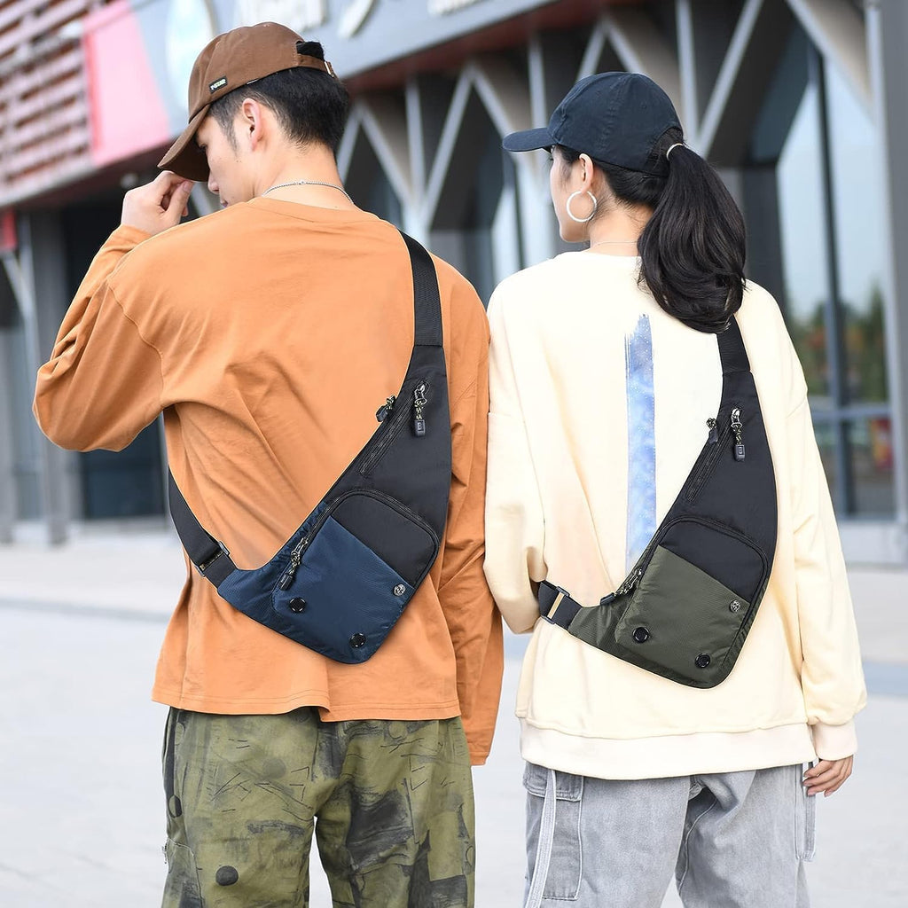Peicees Bolso Bandolera Impermeable Bolsa Cruzada Para Hombres Moch...