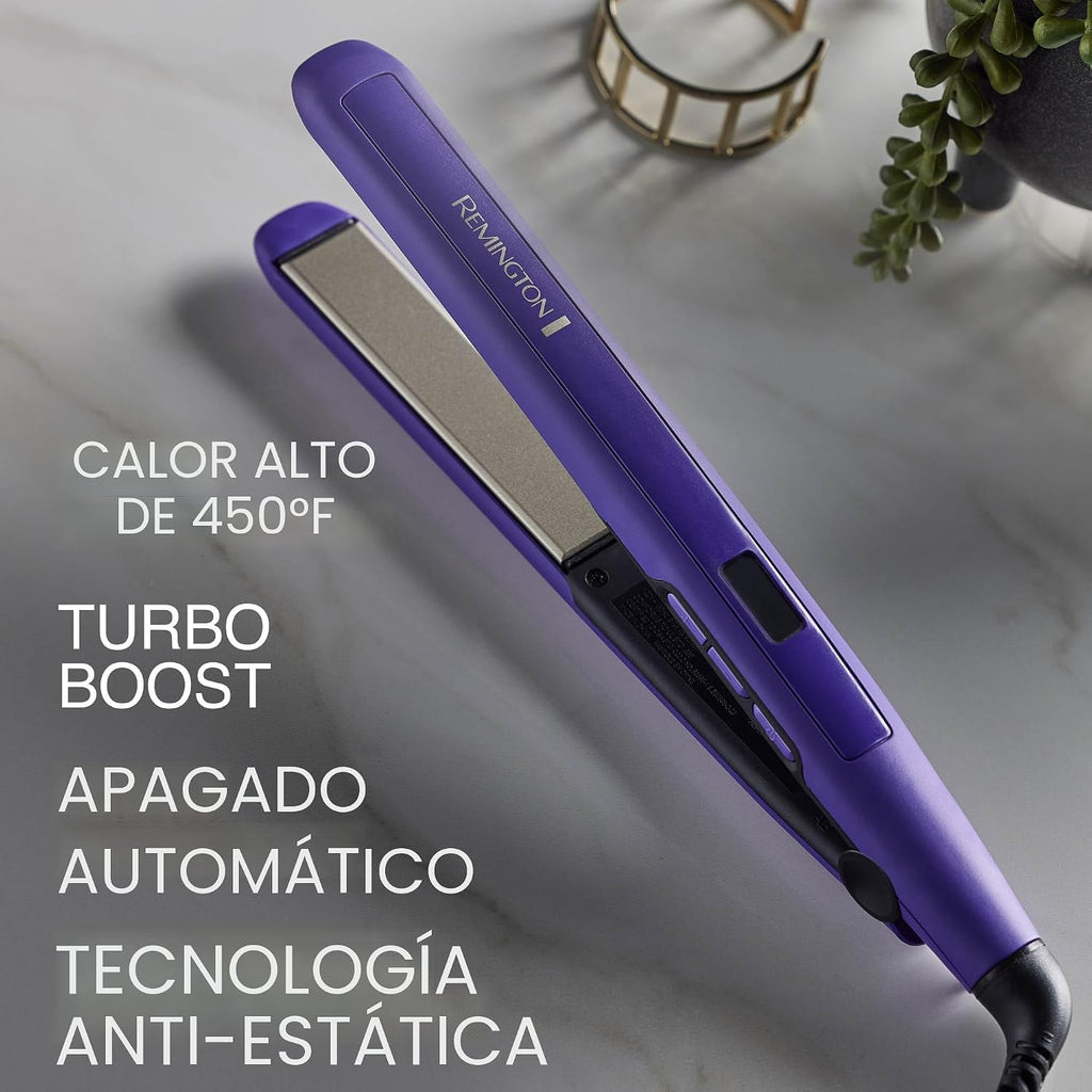 Remington Plancha plana de 1 pulgada, alisador de pelo con tecnolog...