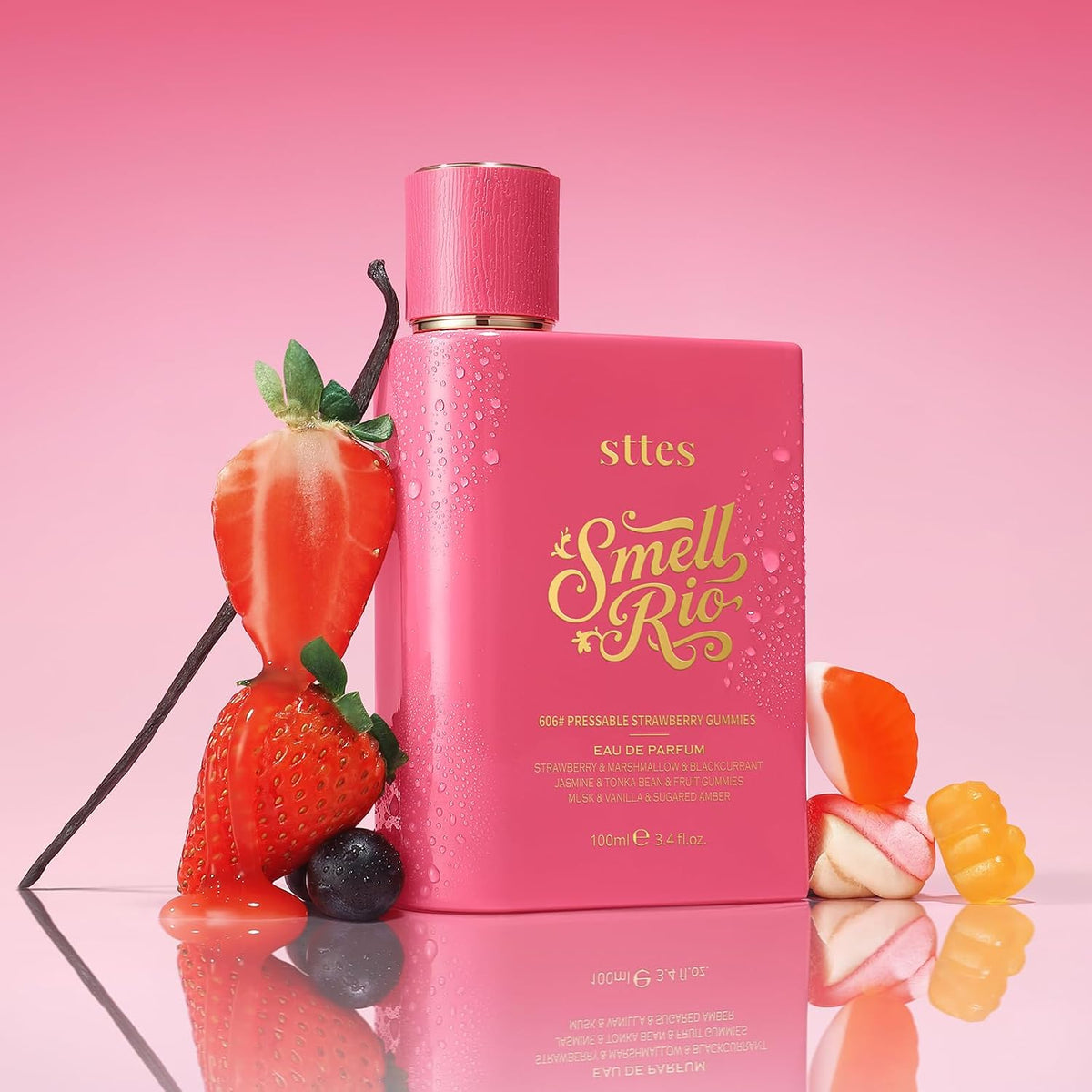 Sttes Smell Rio Perfume 606# (gomitas de fresa prensables) Perfume...