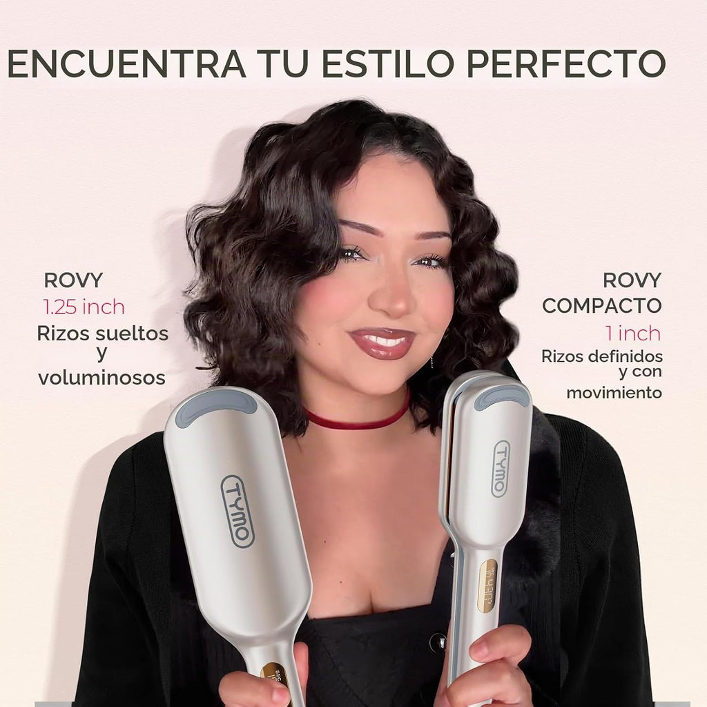 Rizador de Cabello Ondulador TYMO ROVY - Varita Rizador de Ondas de...