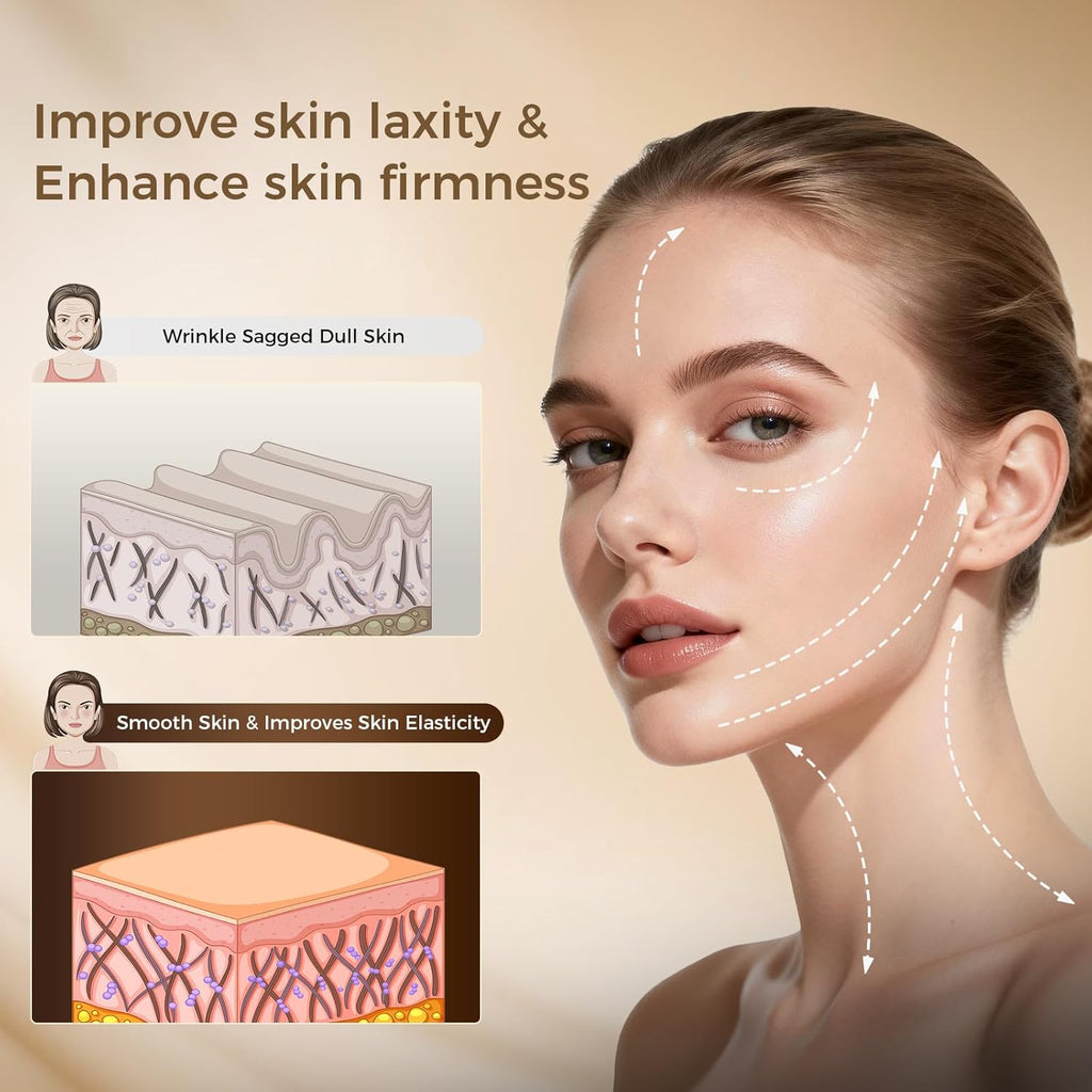 FyneLook Dispositivo facial de microcorriente con terapia de luz ro...