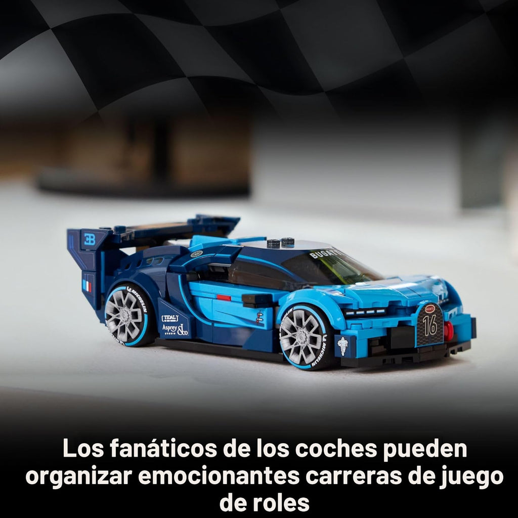 LEGO Speed Champions Bugatti Vision Gran Turismo Hyper Sports Car B...