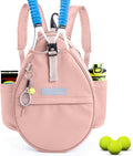SPORJET Mochila de Tenis con Soporte para 2 Raquetas, Bolsa de Raqu...