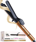 ELLA BELLA® Rizador de pelo profesional de 1 pulgada \u2022 Rizador...