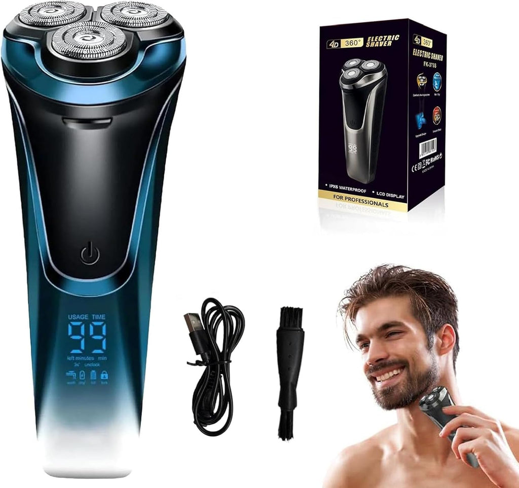 Snapbuy - Maquinilla de afeitar eléctrica para hombres, afeitadora...