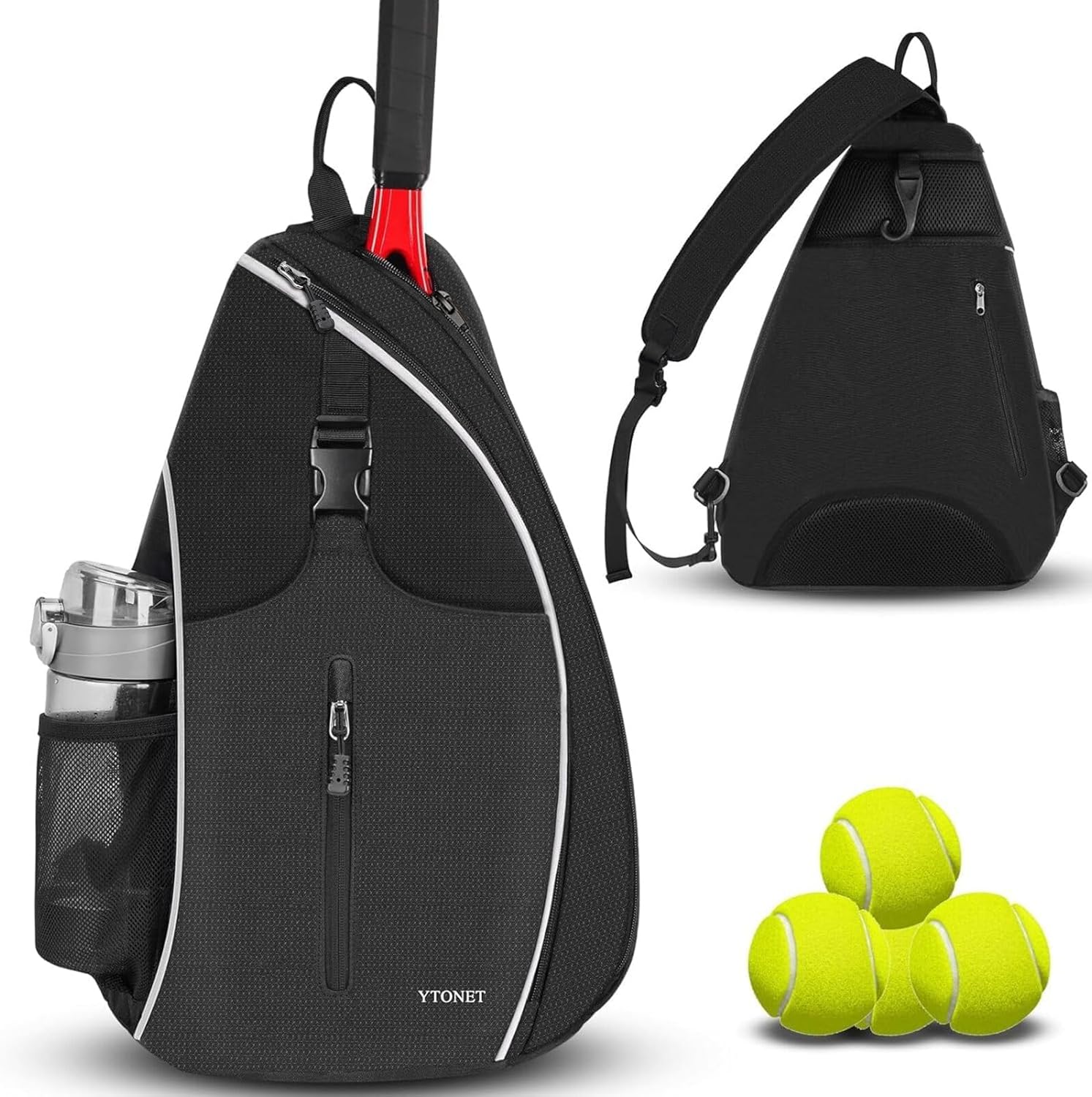 Ytonet - Bolsa de tenis, mochila de tenis para colgarse, bandolera...