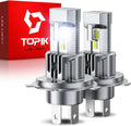 TOPIK Bombillas LED H4\/9003\/HB2 de 42,000 lúmenes, 900% de brillo...