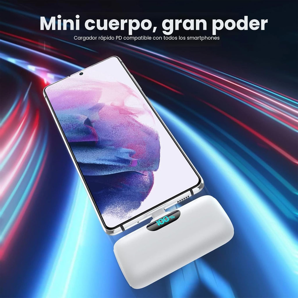 [Paquete de 2] Cargador portátil para iPhone 17\/16\/15, Mini Power...
