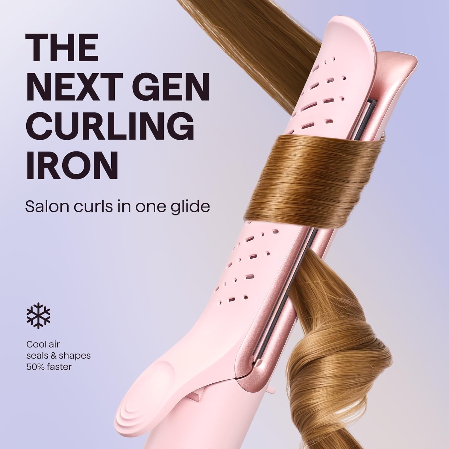 Wavytalk Airflow Styler Whirlwind Curl, alisador de cabello y rizad...
