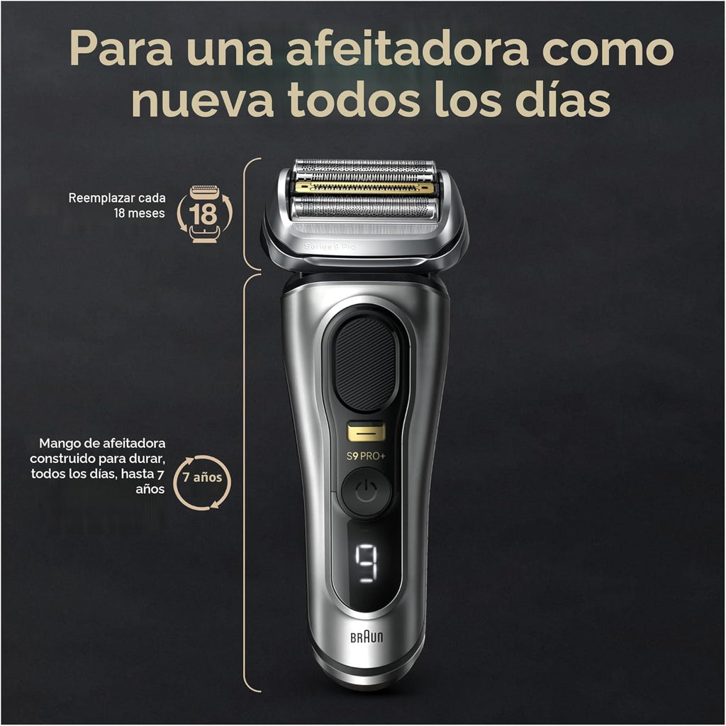 Braun Series 9 9517s PRO+ Afeitadora eléctrica para hombres, 5 elem...
