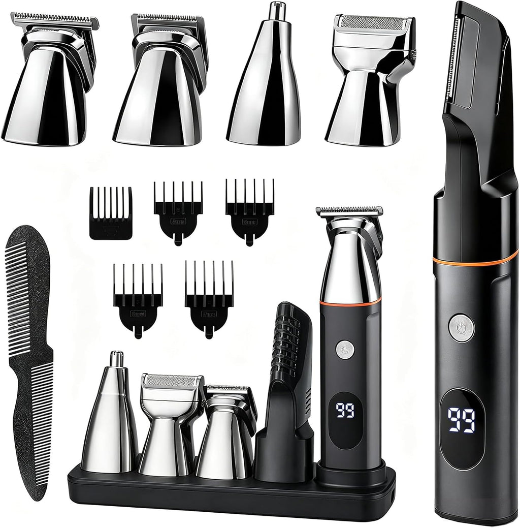 Suttik Manscape - Recortador de pelo corporal y púbico para hombres...
