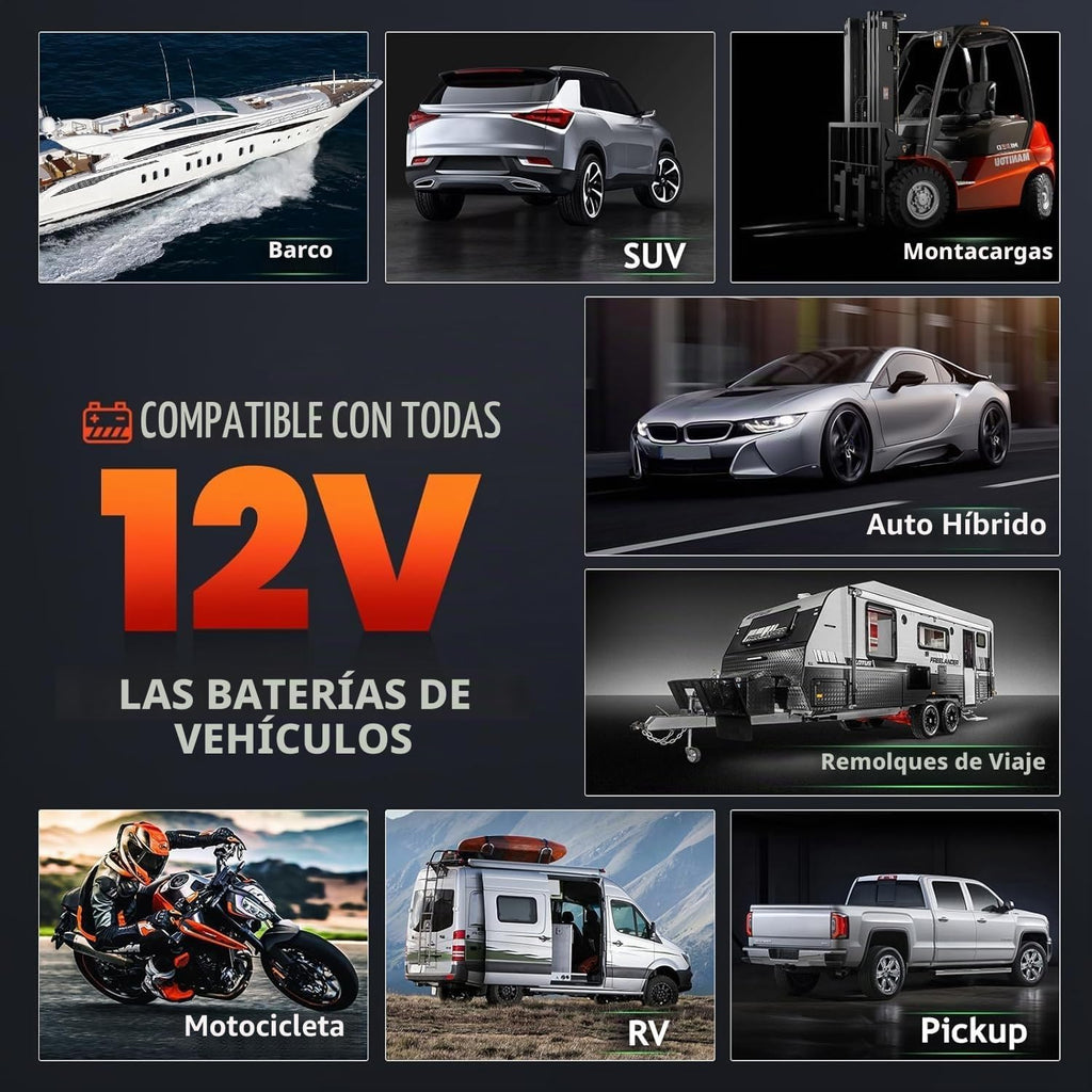 ANCEL BM200 Blue-US Monitor de batería 12V Bluetooth automotriz | P...