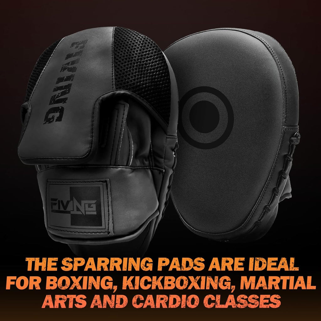 Almohadillas de boxeo para hombres, mujeres y niños, manoplas de cu...