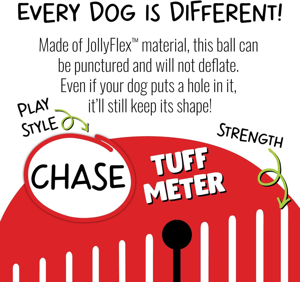 Juguete para perros Jolly Pets de gran pelota de fútbol flotante y...
