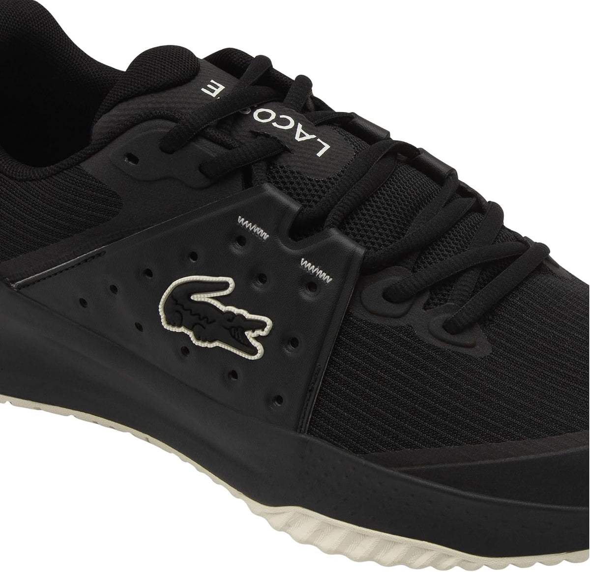Lacoste Zapatillas deportivas Power Serve para hombre, color negro...