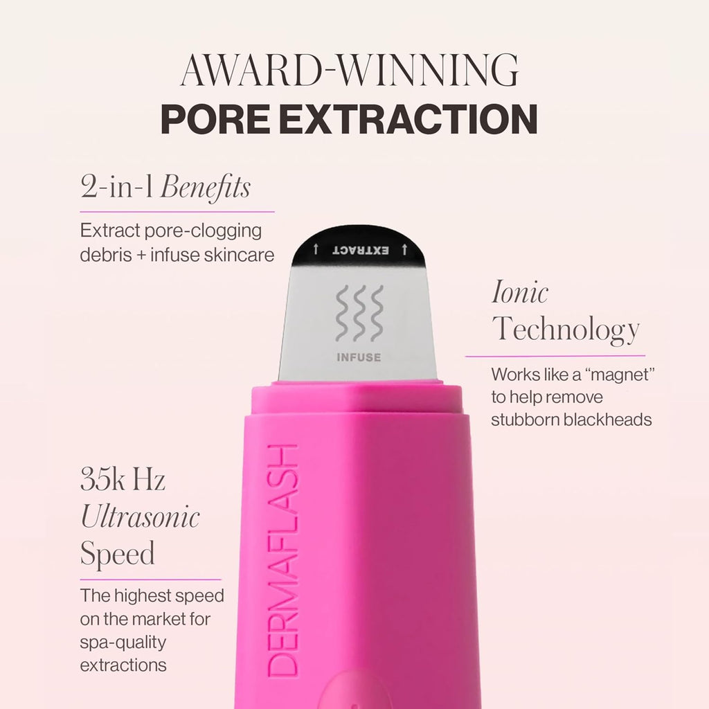 DERMAFLASH DERMAPORE+ Dispositivo de cuidado de la piel, extractor...