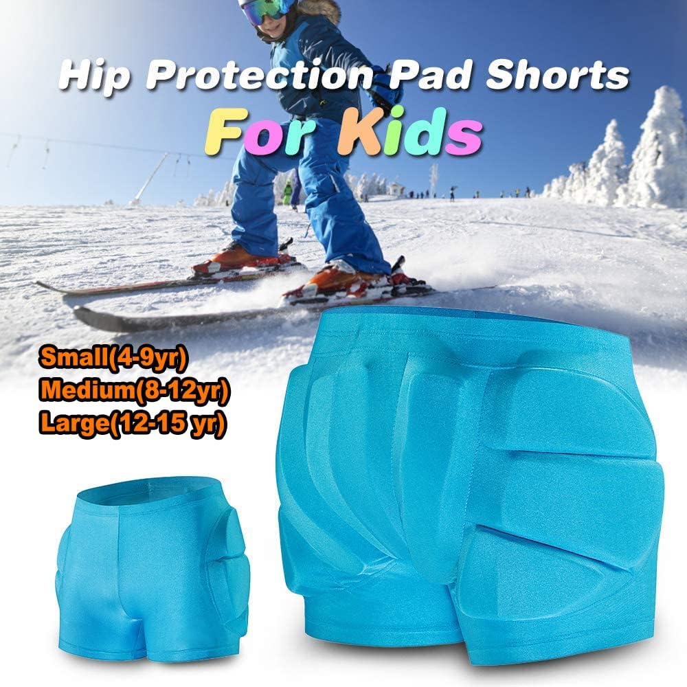 RANDDER - Pantalones cortos con almohadilla para el trasero para pa...
