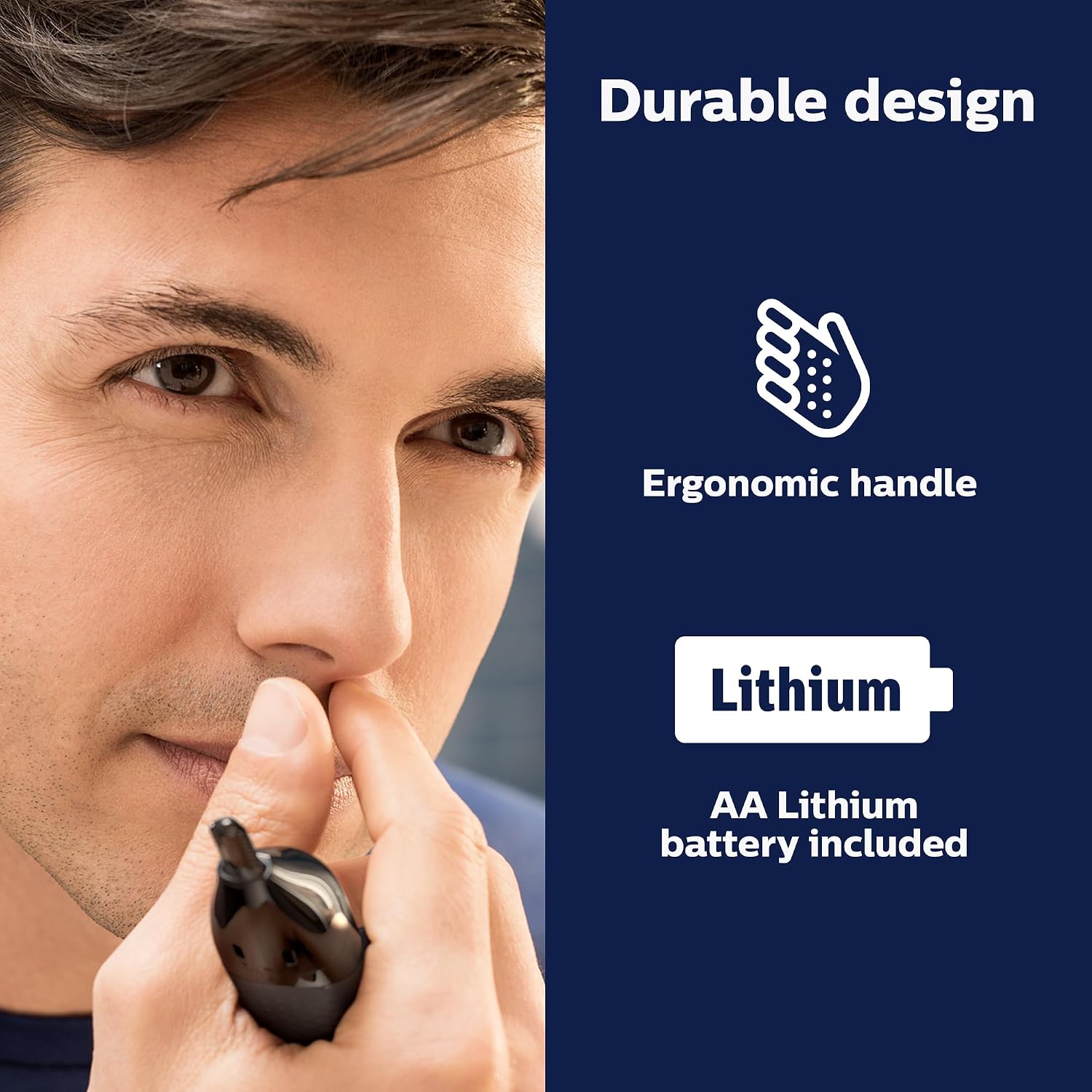 Philips Norelco Shaver 3900, afeitadora recargable en seco y húmedo...