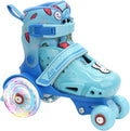 LKD Patines ajustables para niños y niñas, patines cuádruples para...
