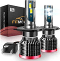 FITMOTORS Bombilla H4\/9003, 16000LM súper brillante, Plug and Play...