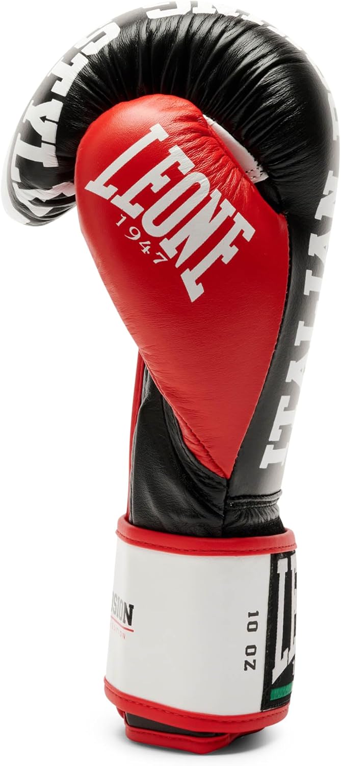 Leone 1947 Guantes de Boxeo Explosión - Negro, 10 oz
