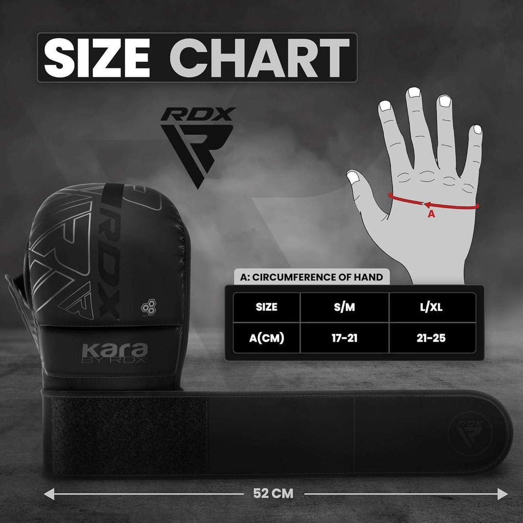 Guantes RDX MMA para artes marciales, boxeo, entrenamiento de comba...