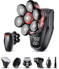 MALEGEBAZ Afeitadoras de cabeza para hombres calvos, kit de aseo 5...