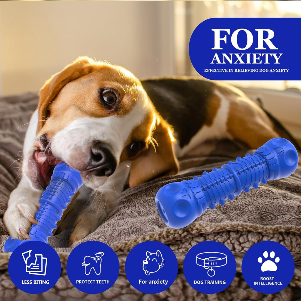 ZIKATON Juguetes chirriantes para perros masticadores agresivos, ju...