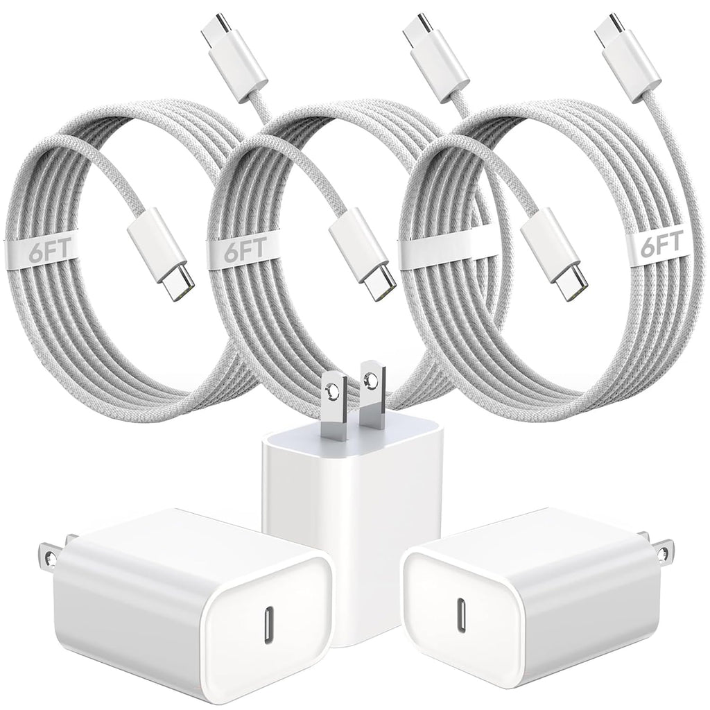 Cargador para iPhone 17, 16, 15, carga rápida, 20 W, tipo C, carga...