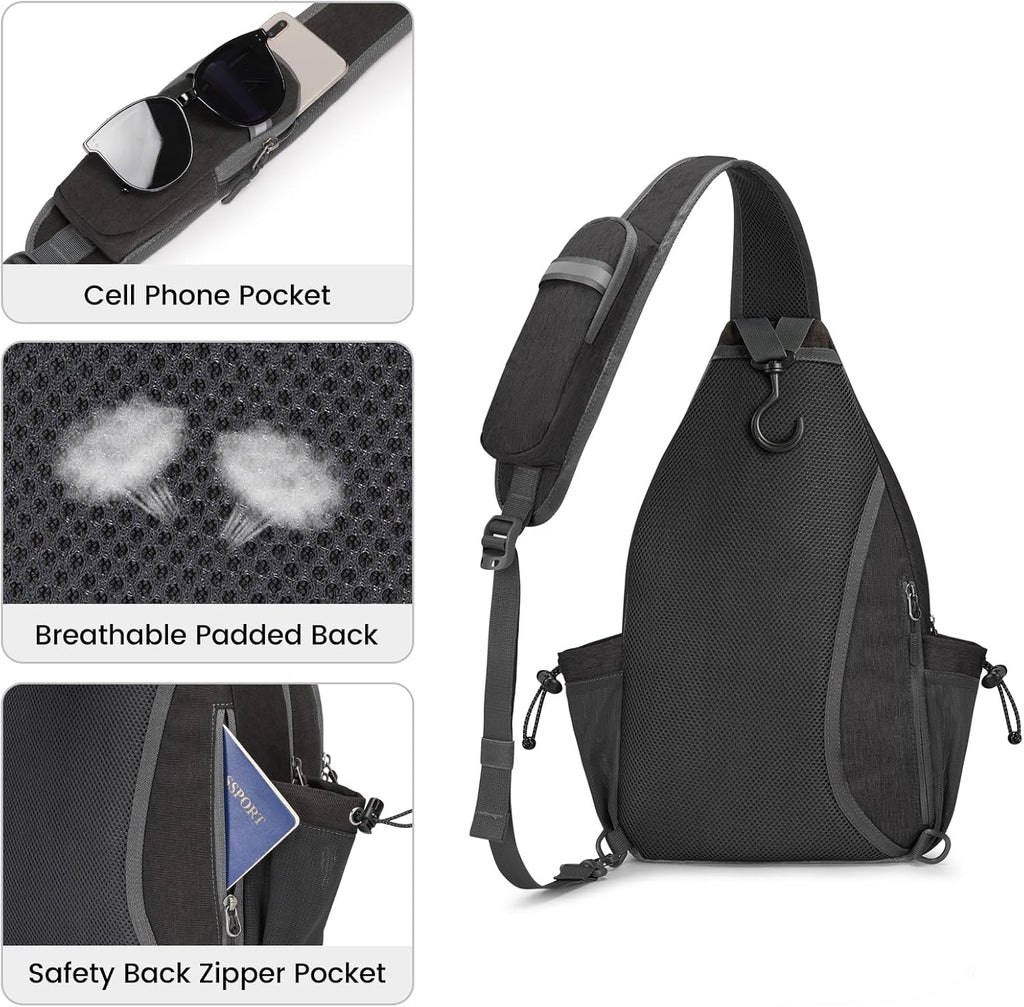 G4Free Pickleball Bag, bolso bandolera para hombres y mujeres, moch...