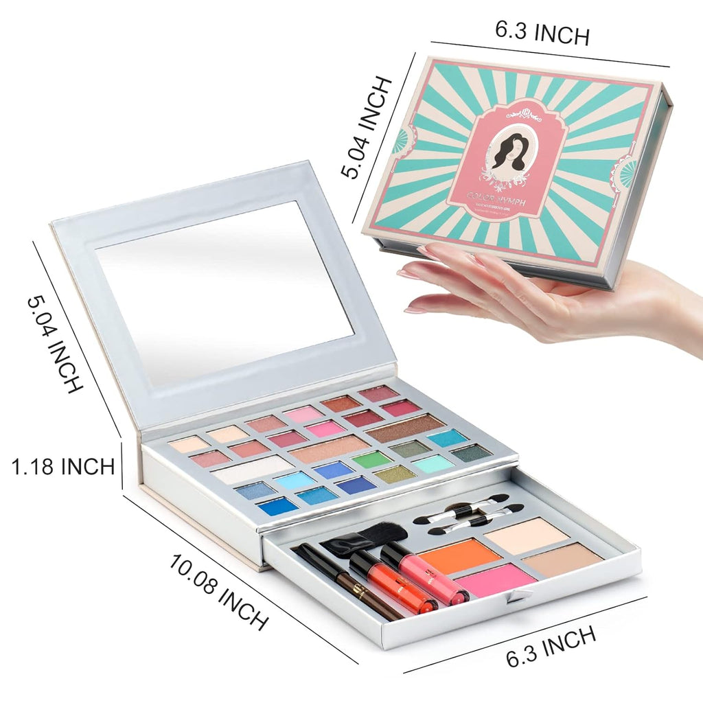 Color Nymph Kit de maquillaje todo en uno, perfecto para mujeres, a...