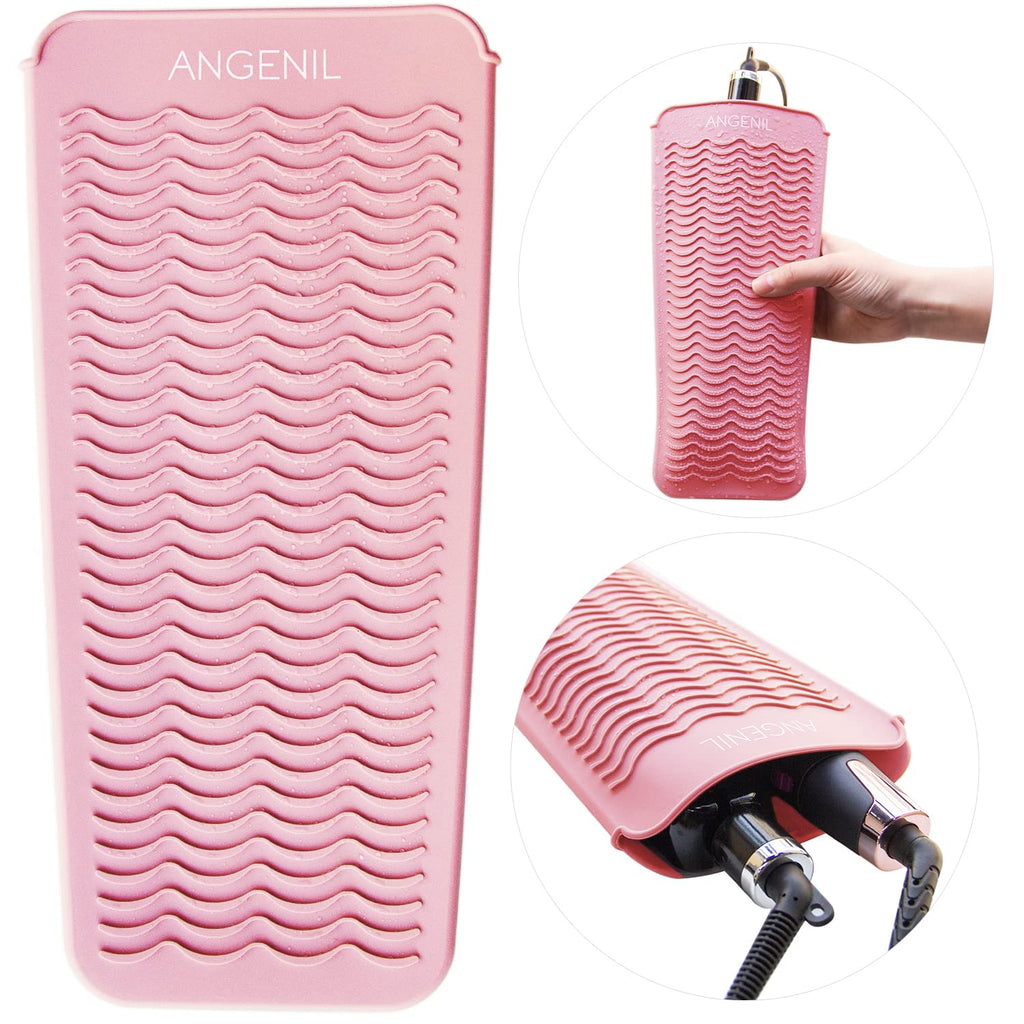ANGENIL - Alfombrilla de silicona resistente al calor para plancha...