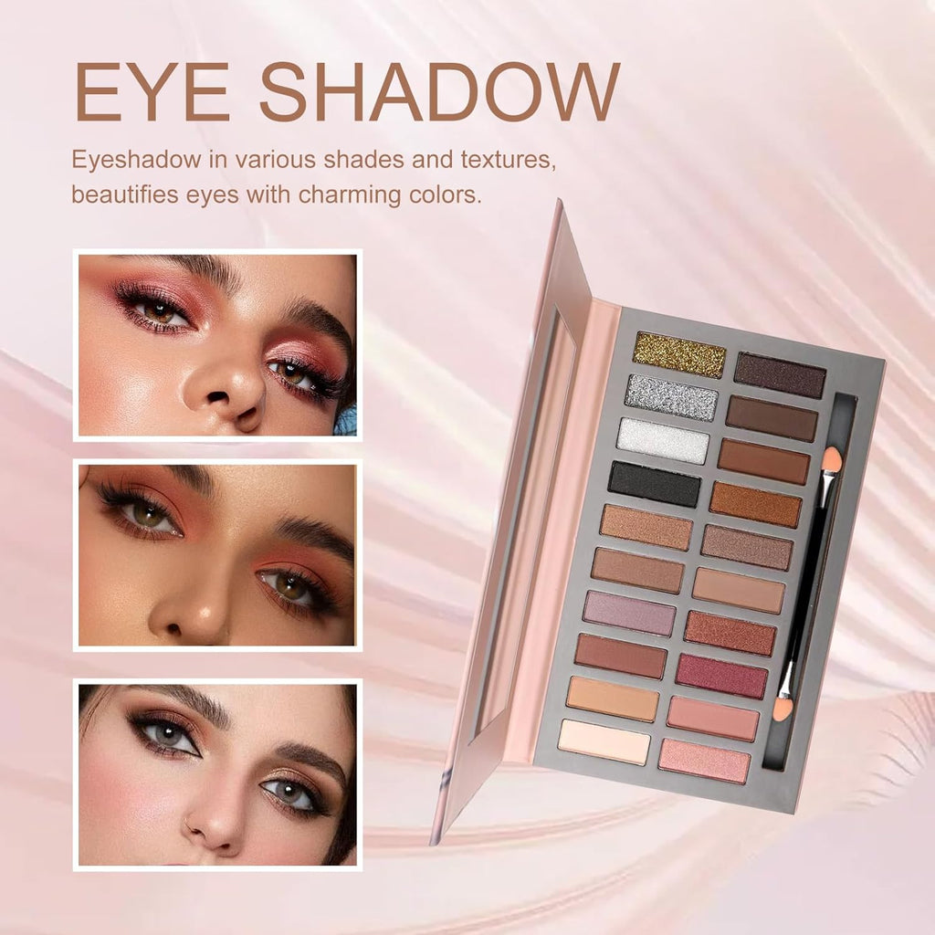 Kit de maquillaje de viaje - Conjuntos para mujeres y niñas (5-12),...
