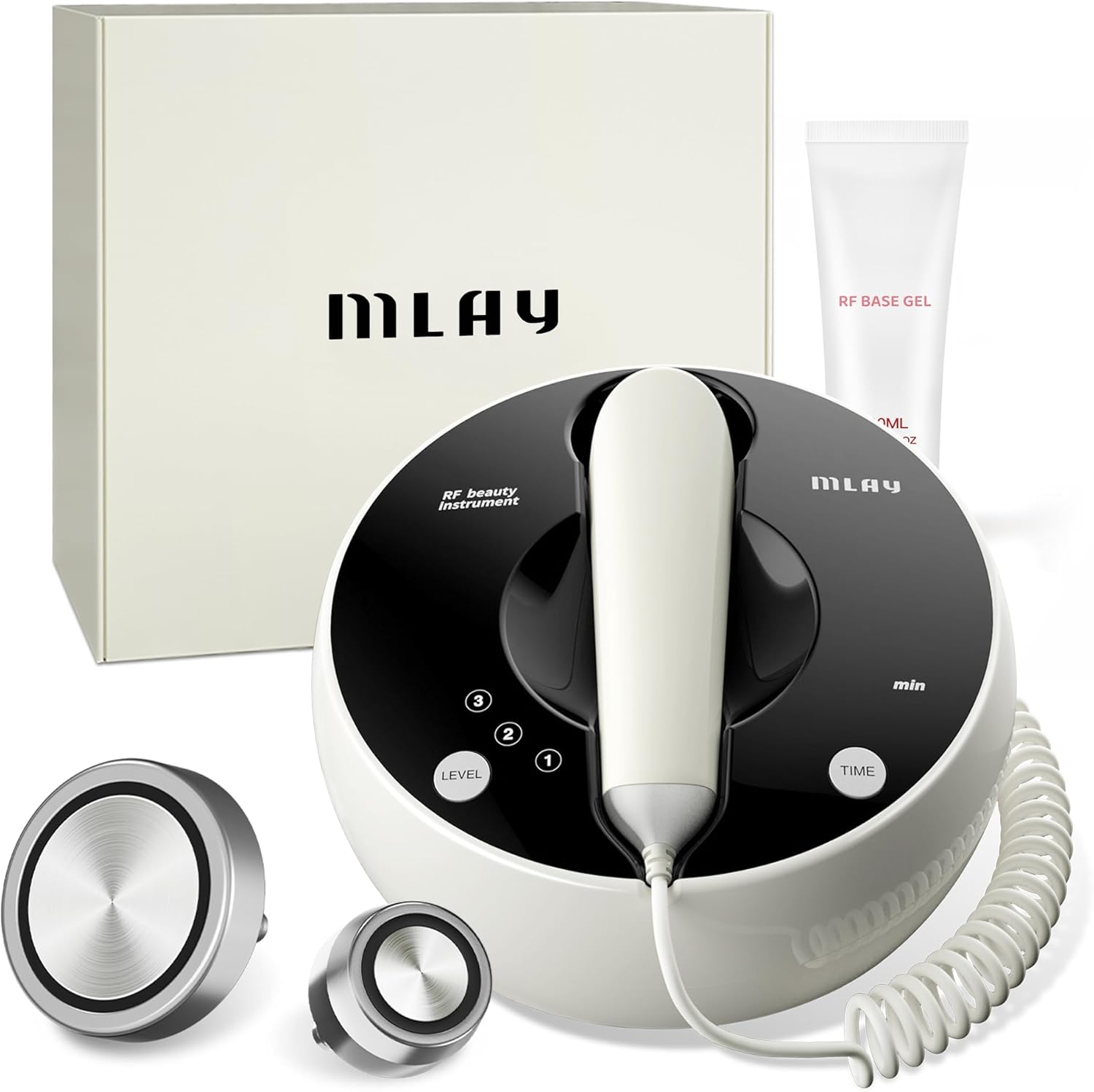 MLAY Máquina profesional de belleza RF, máquina facial de radiofrec...