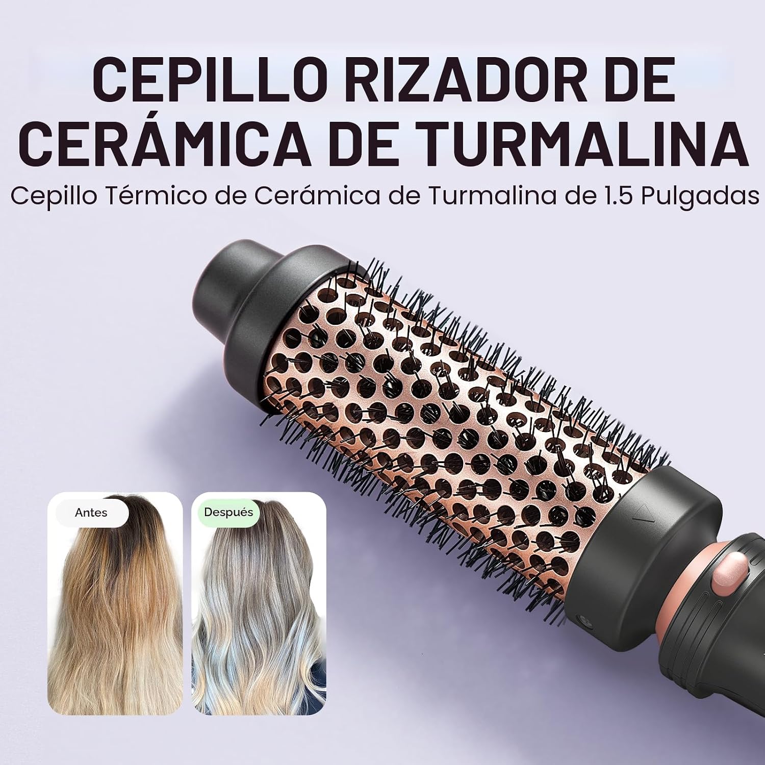 Wavytalk Juego de rizadores 5 en 1, juego de rizadores de doble vol...