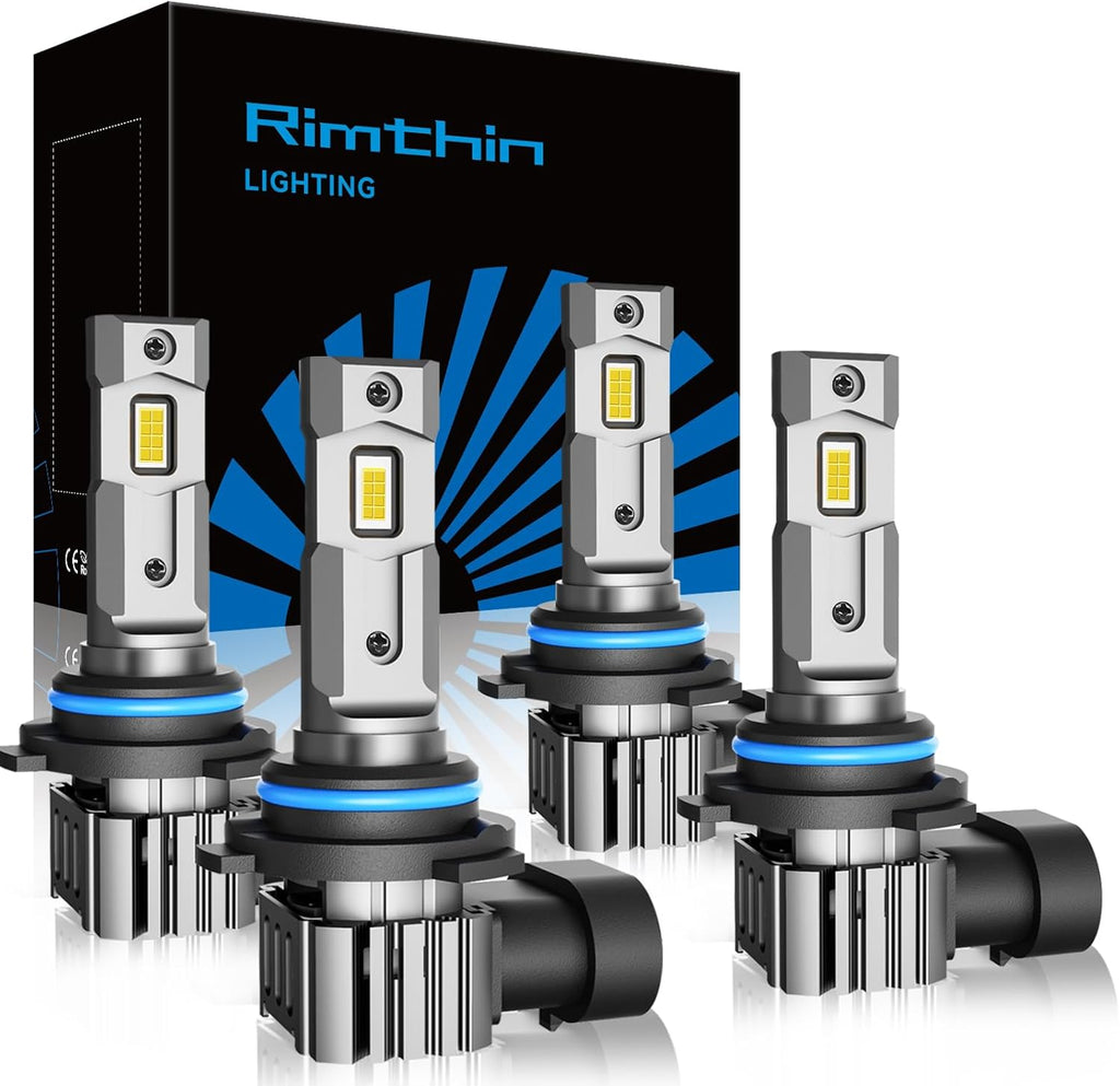 rimthin Luz antiniebla 9005 9006, bombillas antiniebla blancas fría...