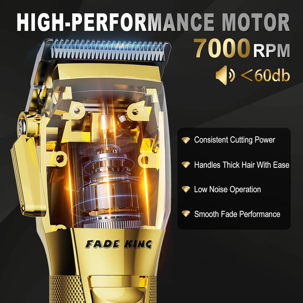 FADEKING® Cortapelos profesionales para hombres \u2013 Cortadora de...