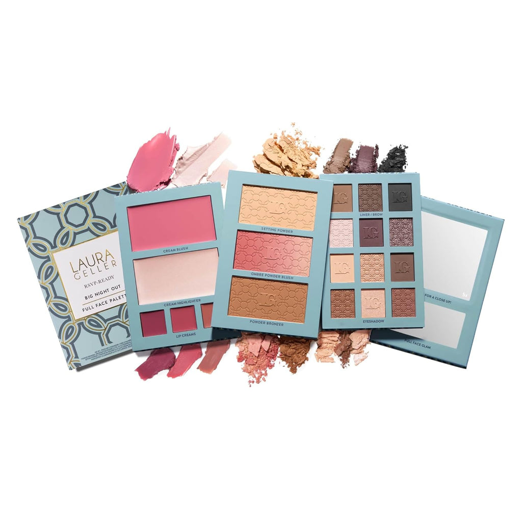 LAURA GELLER NEW YORK Paleta de maquillaje de viaje de cara complet...