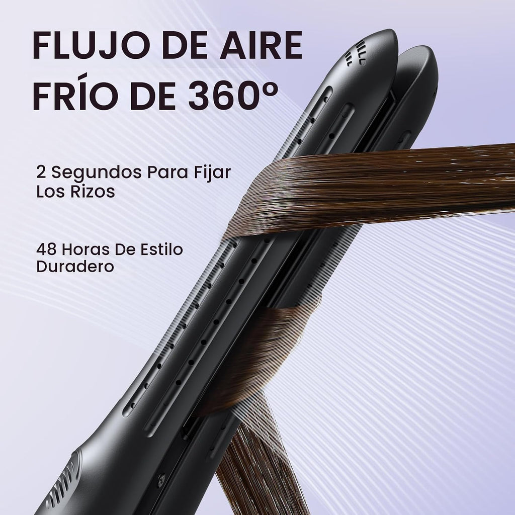 Wavytalk Plancha plana tipo lápiz de 1,65 pulgadas, lápiz rizador d...