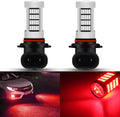 GLOFE Bombillas LED de alta potencia de 92 SMD rojas 9005 9006 9145...