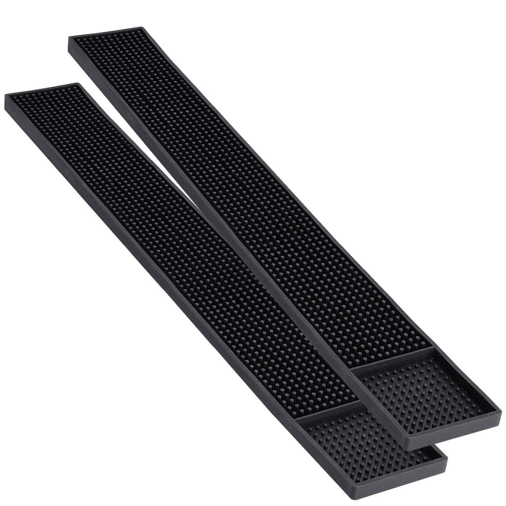 Noverlife 2 tapetes de goma de 23.65 x 3 pulgadas, tapete antidesli...