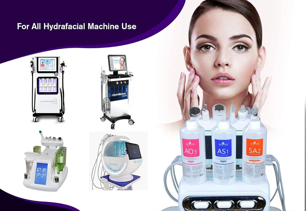 AS1 SA2 AO3 Aqua Peeling Solution Premium Salon Professional Dermoa...