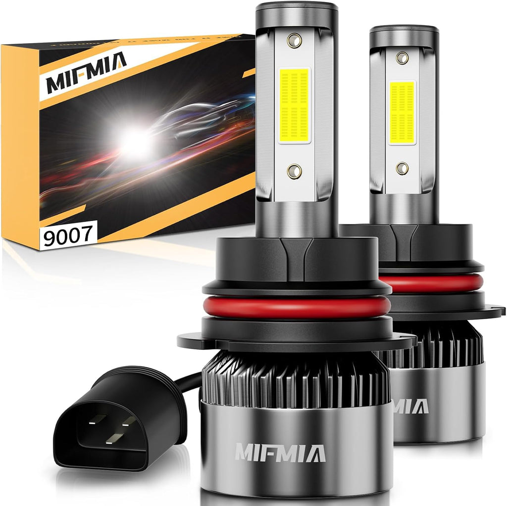 MIFMIA Bombillas 6500K blanco frío 900% más brillante, 36000 lúmene...