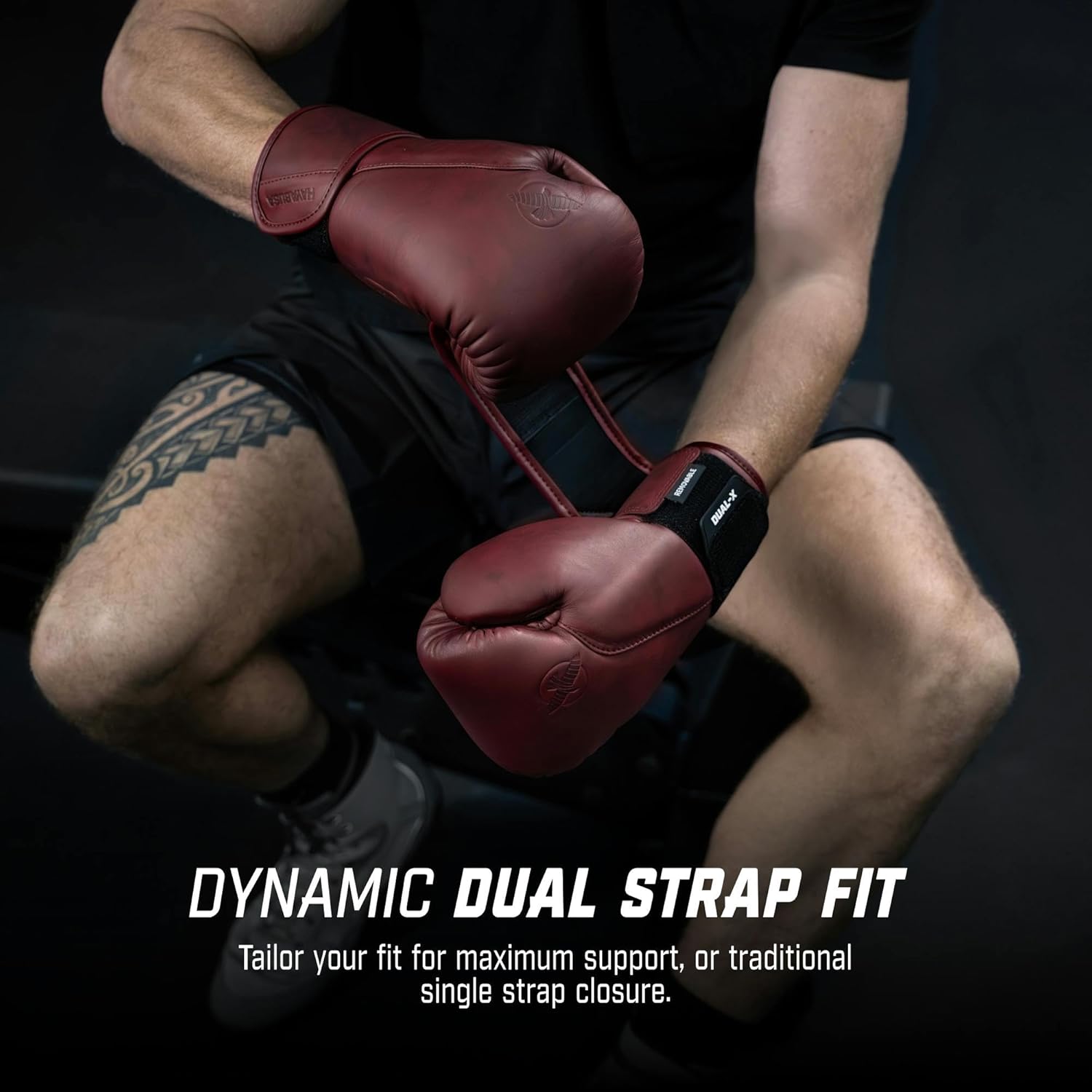 Hayabusa T360 Guantes de boxeo de cuero para hombres y mujeres, pro...