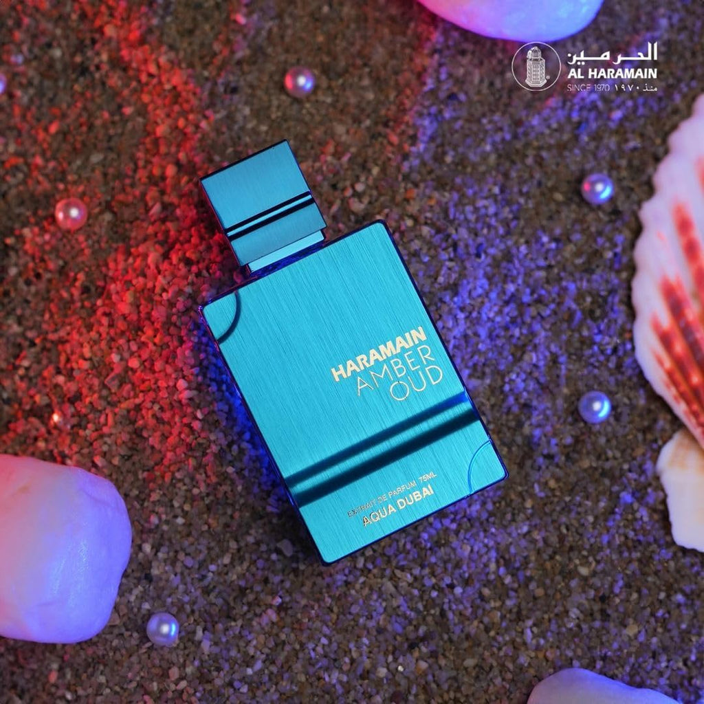 Al Haramain Amber Oud Aqua Dubai - Colonia Oud para hombres - Perfu...