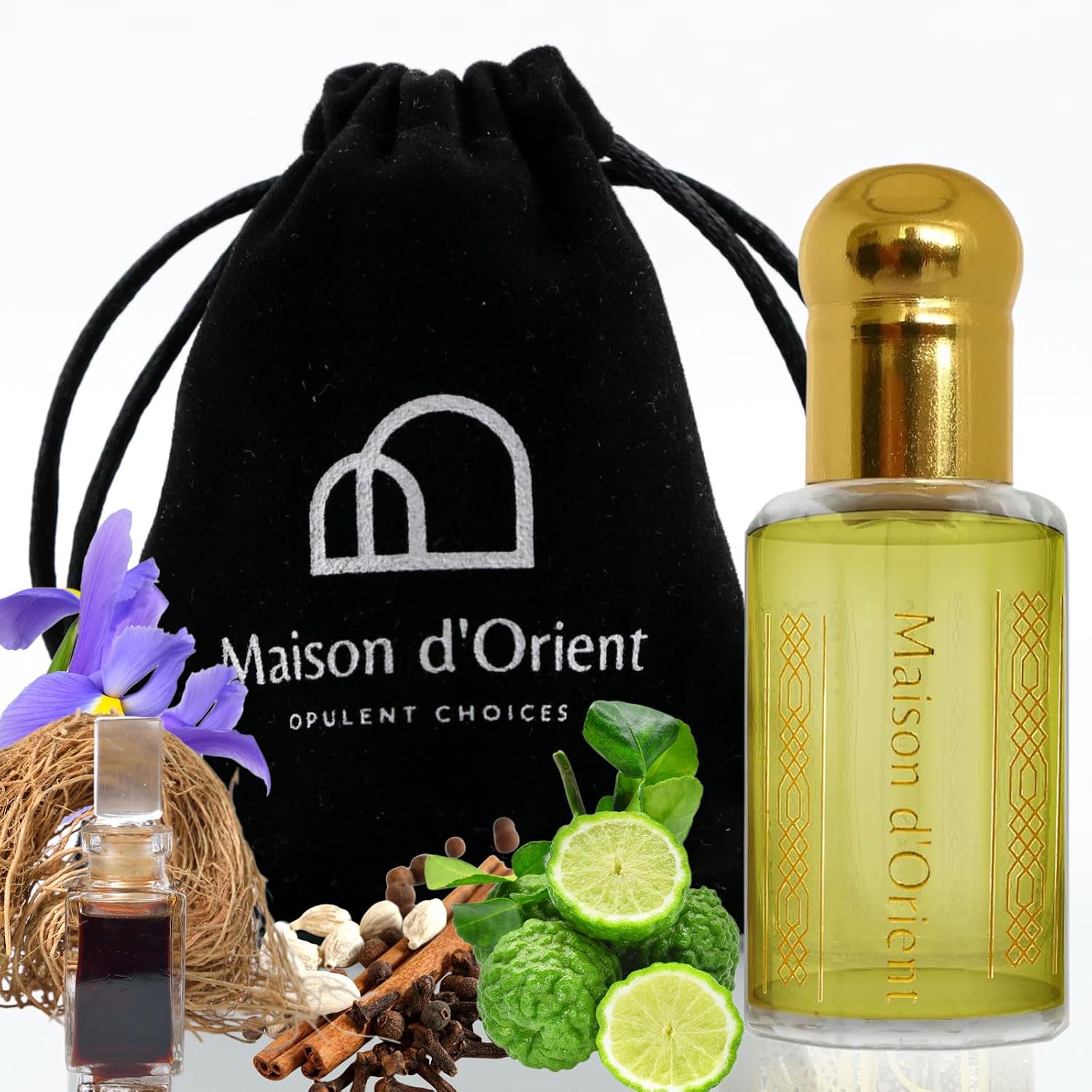 Pacific Isles - Aceite de perfume de 0.4 fl oz para hombres en colo...